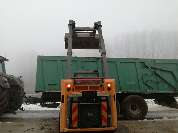 Мини-погрузчик с бортовым поворотом BAWOO BSL400EX 1430 кг