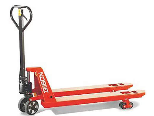 Гидравлическая тележка Noblelift DF25 550×1150 мм PU+PU тандем handle B