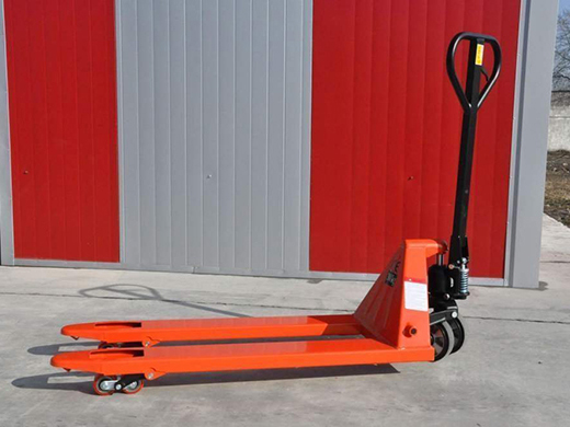 Гидравлическая тележка Noblelift DF25 550×1150 мм PU+PU тандем handle B