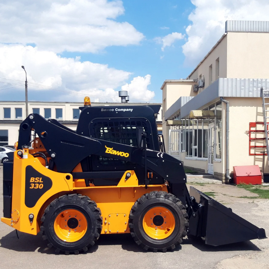Мини-погрузчик с бортовым поворотом BAWOO BSL330 1050 кг