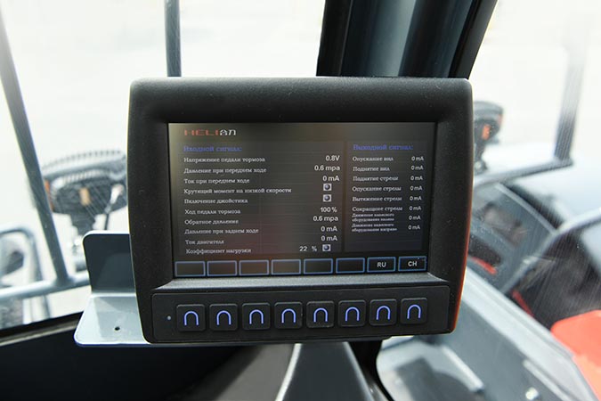 Телескопический погрузчик с телескопической стрелой HELI 75THCJ10-CS