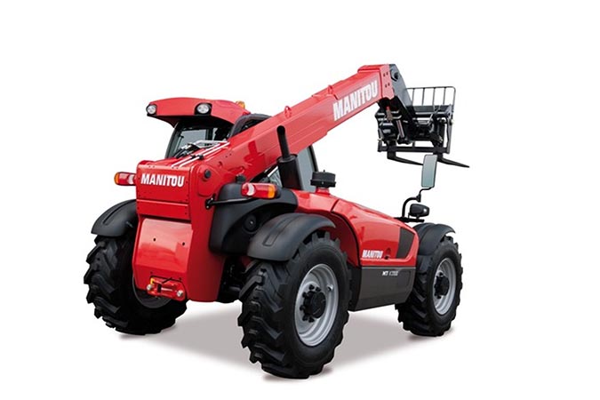 Manitou MT-X-733 — телескопический погрузчик
