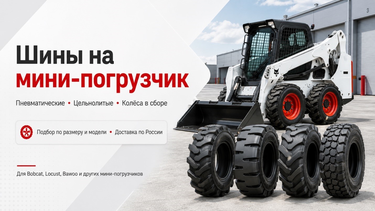 Шины Для Мини-Погрузчиков С Бортовым Поворотом