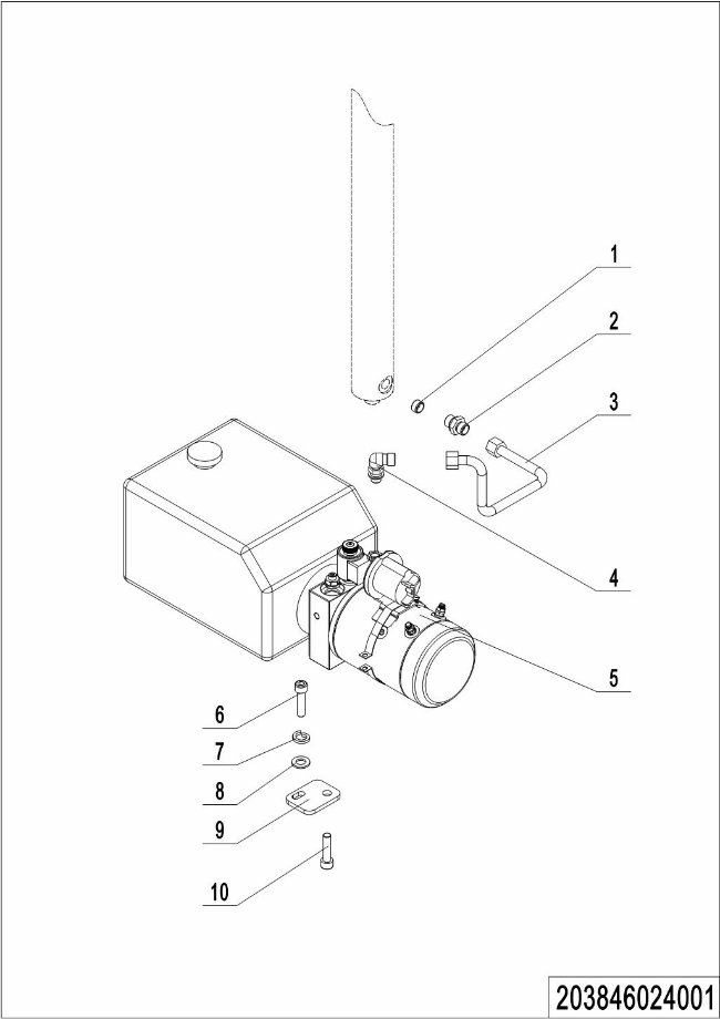 page11 Рисунок - 01 Гидравлический блок (203846024001)