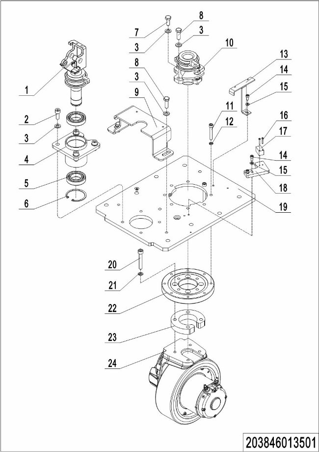 page5 Рисунок - 01 Приводной блок (203846013501)