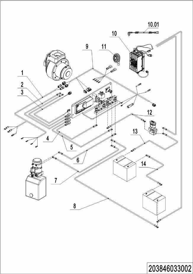 page41 Рисунок - 03 Жгут проводов (203846033002)