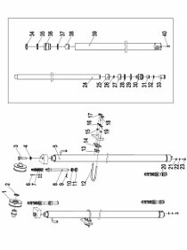 page20 Рисунок - Подъемный цилиндр(стандартная мачта)-30T - Подъемный цилиндр（стандартная мачта)-35T - Подъемный цили
