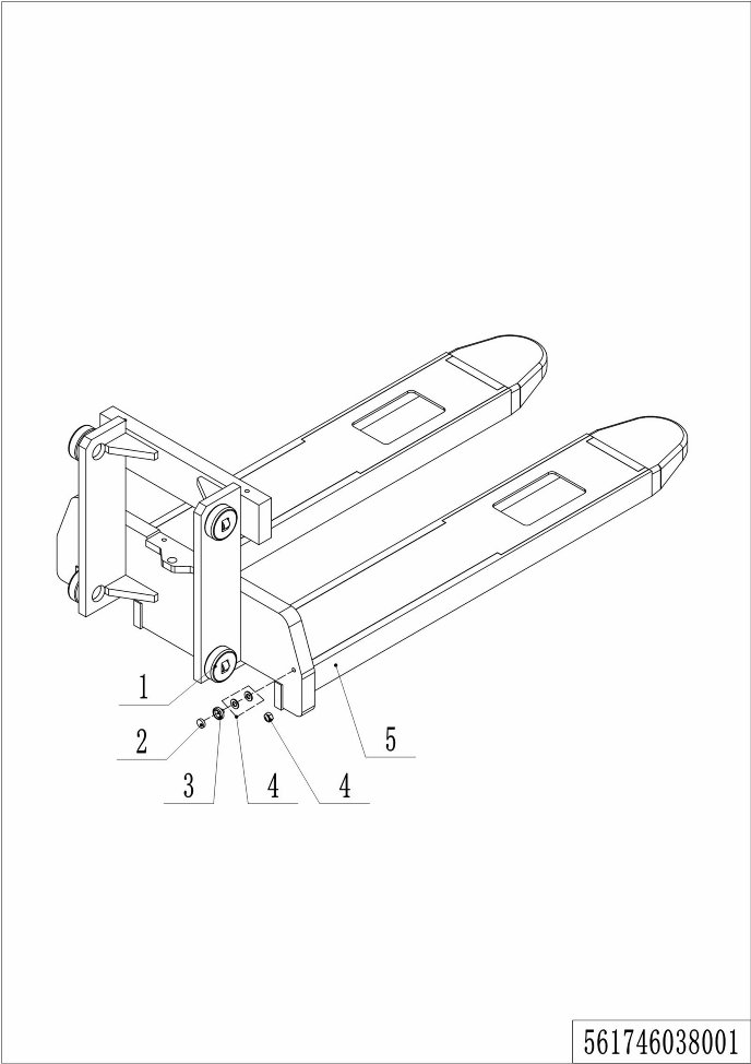 page24 Рисунок - 03 Каретка вилки (561746038001)