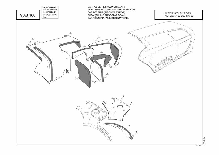 page10 Рисунок - 9ab168 - ЗВУКОНЕПРОНИЦАЕМЫЙ КОРПУС (647121)