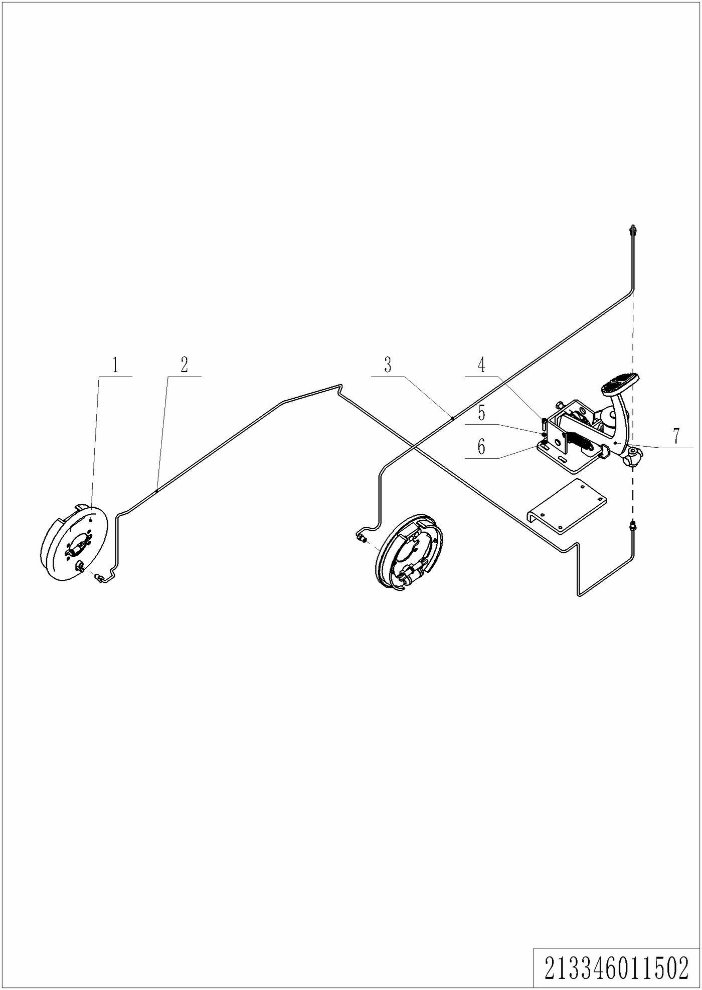 page64 Рисунок - 03 Тормозной узел (213346011502)