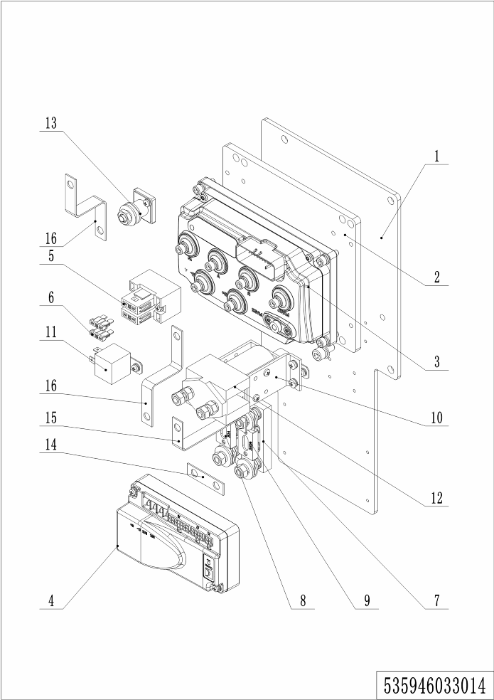 page104 Рисунок - 13 Контроллер (ПЕНОПОЛИСТИРОЛ, EN1175-2020) (537846033014)