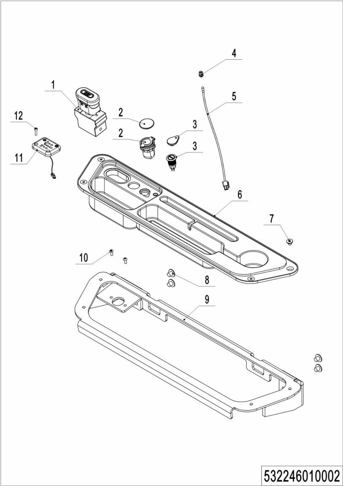 page28 Рисунок - 06 Панель управления в сборе (EN1175:2020) (532246010002)
