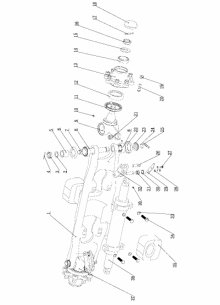 page15 Рисунок - 256898501019 -КД/STEERING CYLINDER-КД 256898501018 - белый/STEERING BRIDGE AND INSTALLATION-белый
