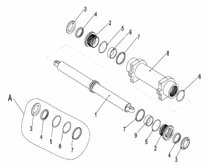 page18 Рисунок - 256898501019  белый/STEERING CYLINDER-белый 256898501020 /КРЕПЛЕНИЕ ЧЕХЛА СИДЕНЬЯ