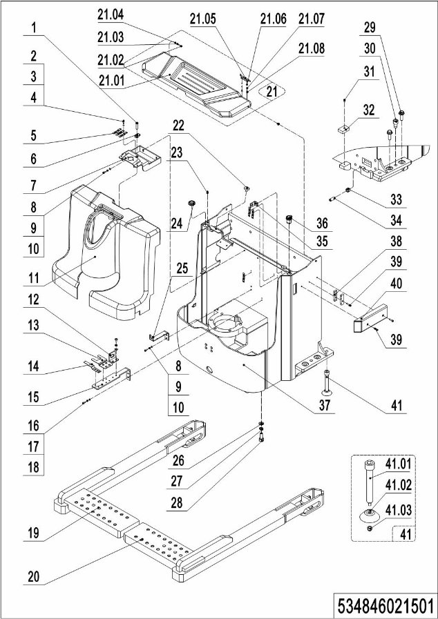 page28 Рисунок - 01 Шасси(534846021501)