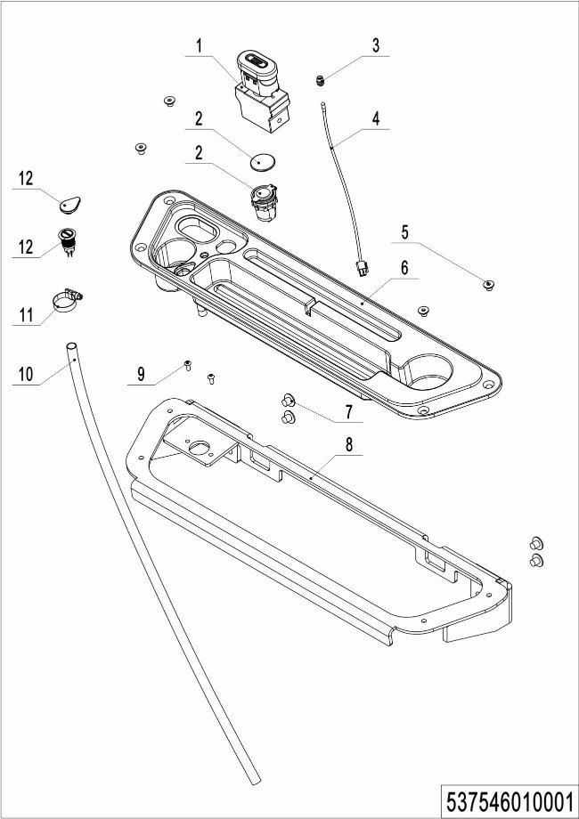 page26 Рисунок - 05 Панель управления в сборе (537546010001)