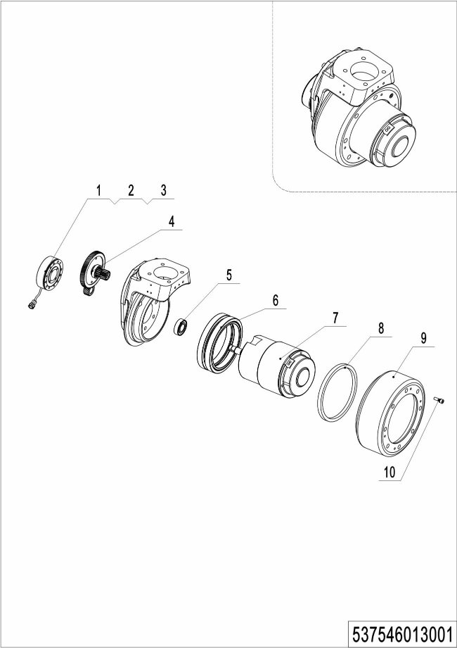 page8 Рисунок - 02 Привод в сборе (537546013001)
