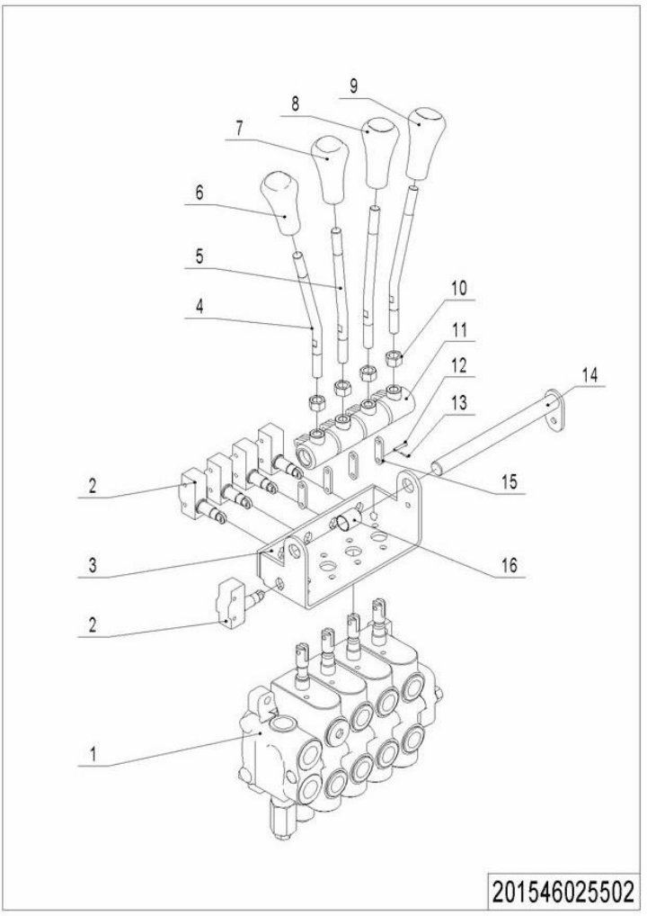 page14 Рисунок - 04 Многоходовой клапанный контур 4 (201546025502)