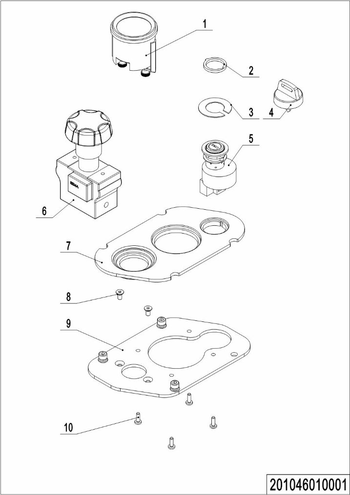 page96 Рисунок - 09 Дисплей в сборе(Тот) (201046010001)