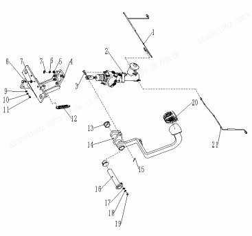 page20 Рисунок - 257098501015 /деталь рабочей тормозной системы