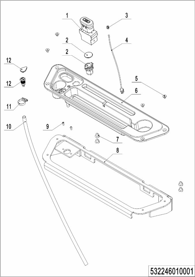 page25 Рисунок - 06 Панель управления в сборе (532246010001)