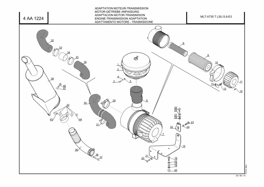 page69 Рисунок - 4aa1224 - двигатель - коробка передач
