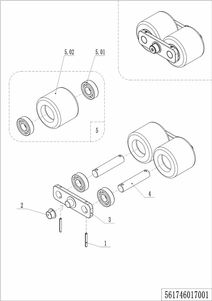 page56 Рисунок - 03 Грузовое колесо (561746017001)
