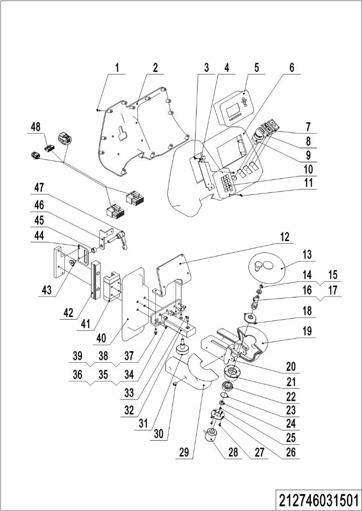 page54 Рисунок - 01 Рулевое колесо(212746031501)Продолжение